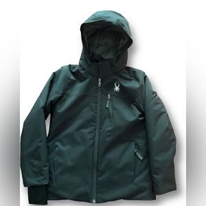 Black Spyder Ski/winter coat.